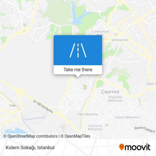 Kıdem Sokağı map