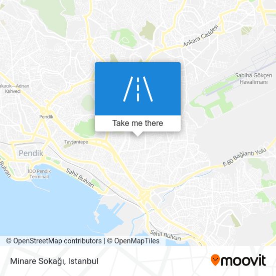 Minare Sokağı map