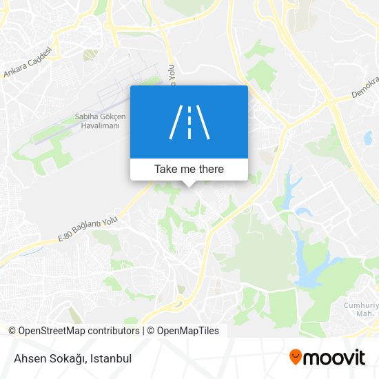 Ahsen Sokağı map