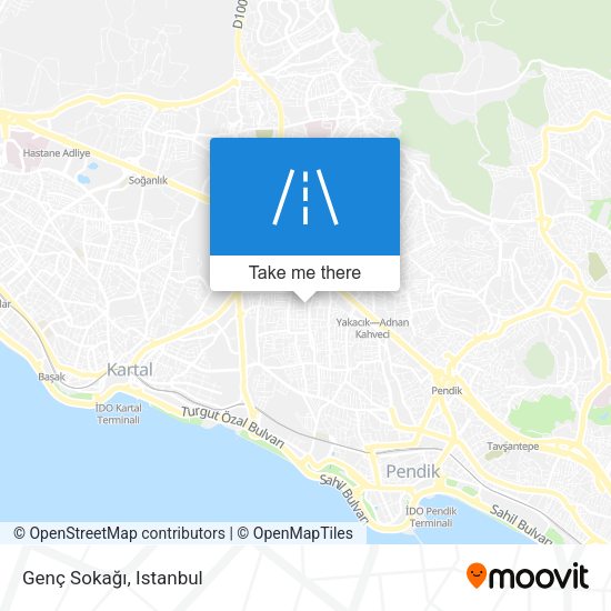 Genç Sokağı map