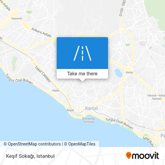 Keşif Sokağı map