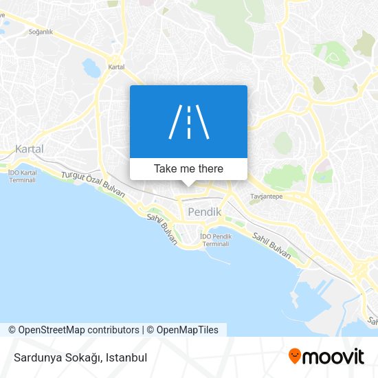 Sardunya Sokağı map