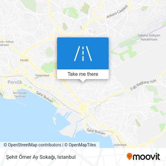 Şehit Ömer Ay Sokağı map