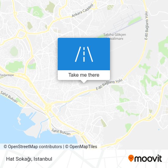 Hat Sokağı map