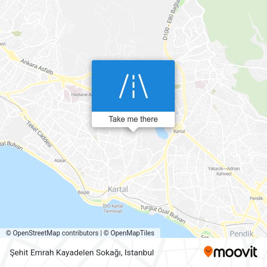Şehit Emrah Kayadelen Sokağı map