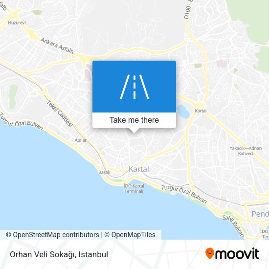 Orhan Veli Sokağı map