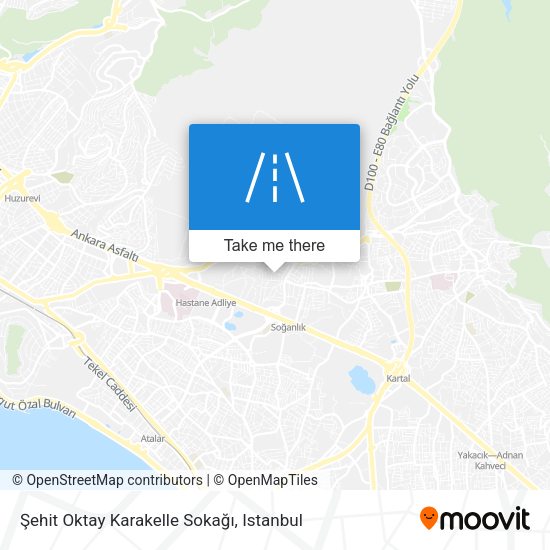 Şehit Oktay Karakelle Sokağı map