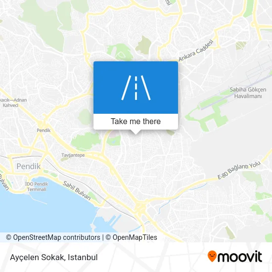 Ayçelen Sokak map