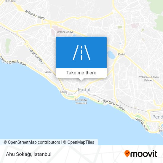 Ahu Sokağı map