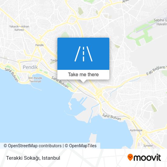 Terakki Sokağı map