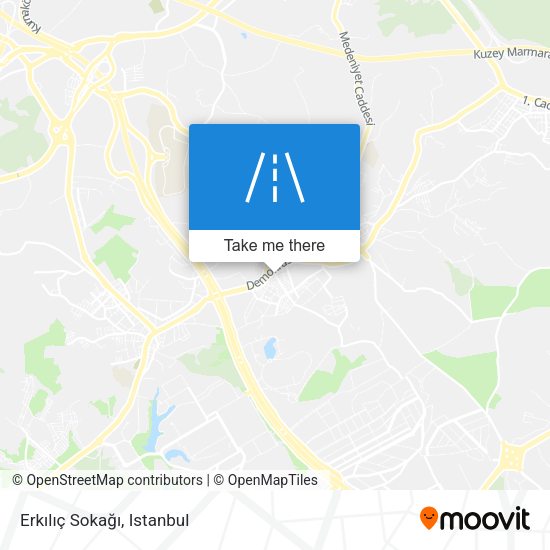 Erkılıç Sokağı map