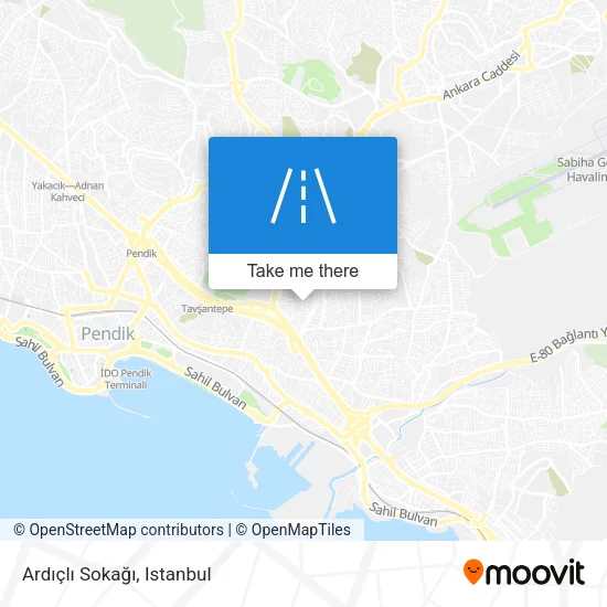 Ardıçlı Sokağı map