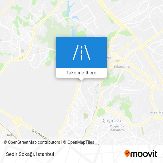 Sedir Sokağı map