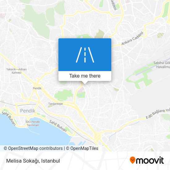 Melisa Sokağı map