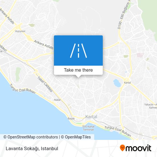 Lavanta Sokağı map