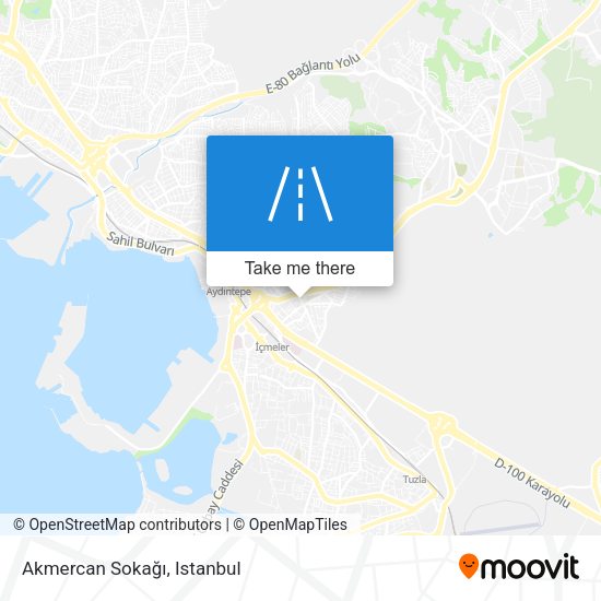 Akmercan Sokağı map