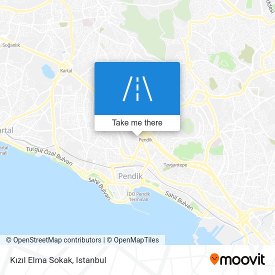 Kızıl Elma Sokak map