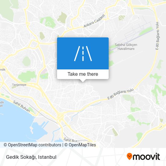 Gedik Sokağı map
