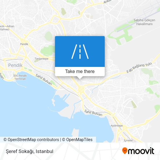 Şeref Sokağı map