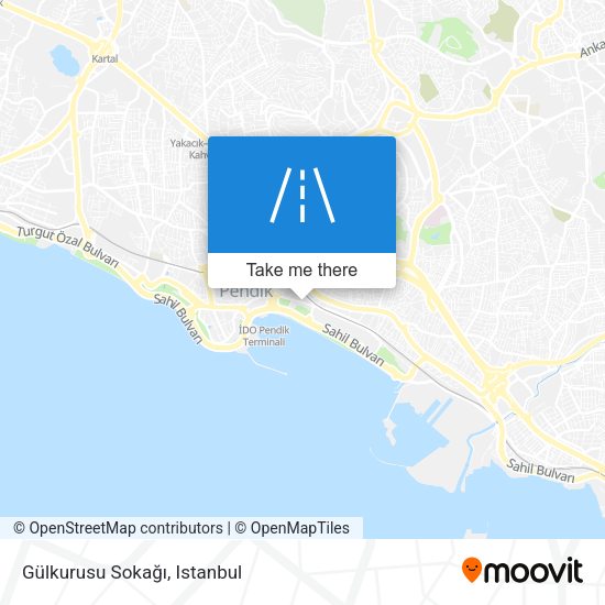 Gülkurusu Sokağı map