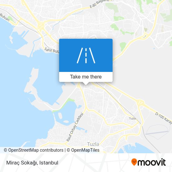 Miraç Sokağı map