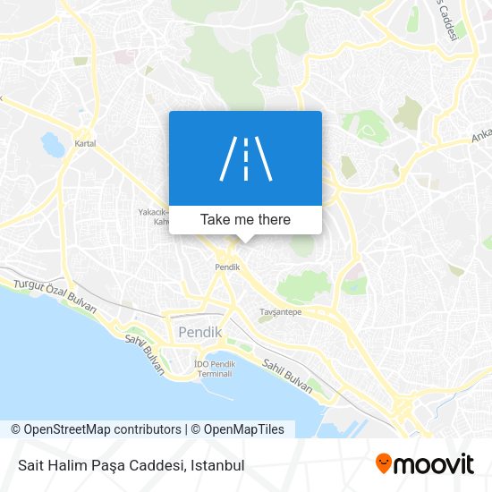 Sait Halim Paşa Caddesi map
