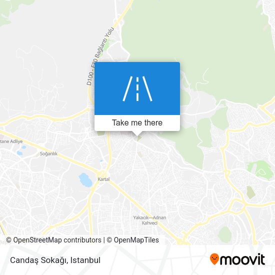 Candaş Sokağı map