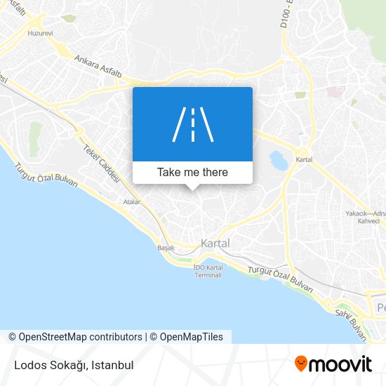 Lodos Sokağı map