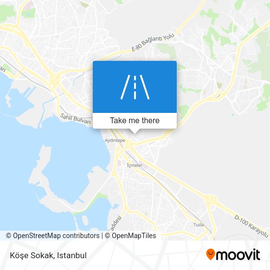 Köşe Sokak map