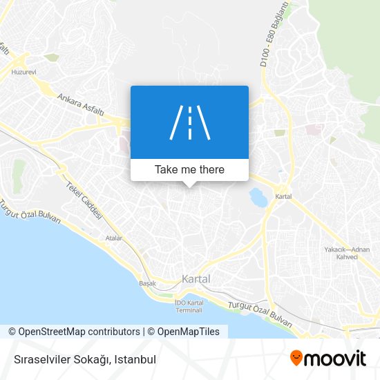 Sıraselviler Sokağı map