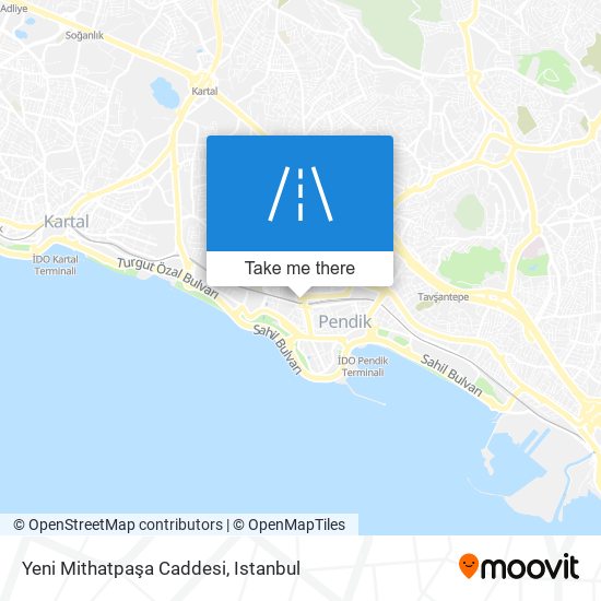 Yeni Mithatpaşa Caddesi map
