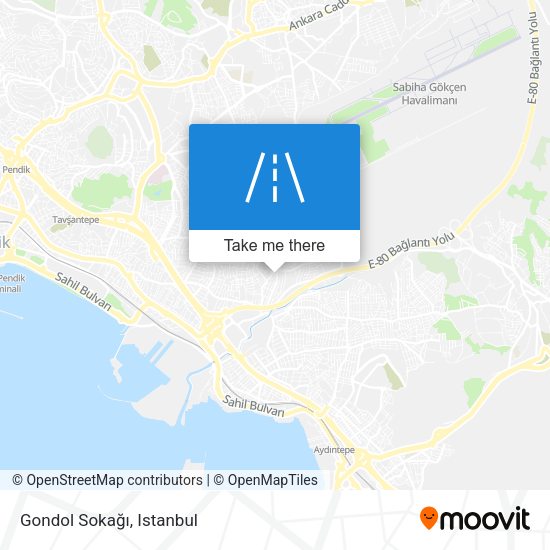 Gondol Sokağı map