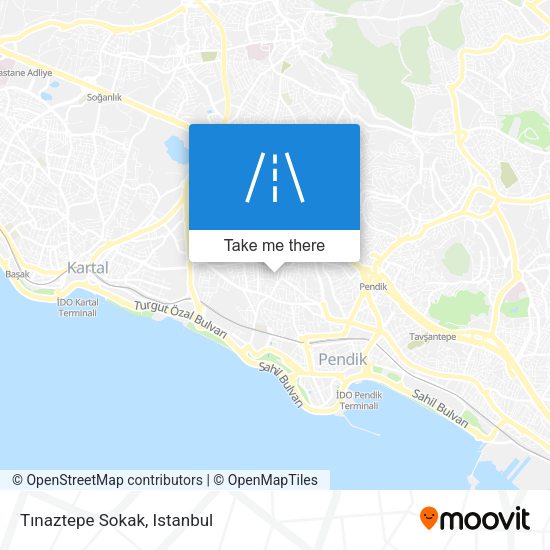 Tınaztepe Sokak map