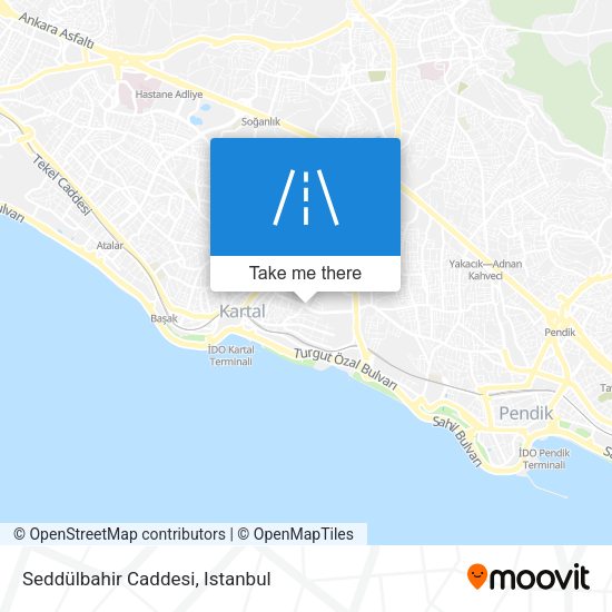 Seddülbahir Caddesi map