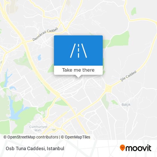 Osb Tuna Caddesi map