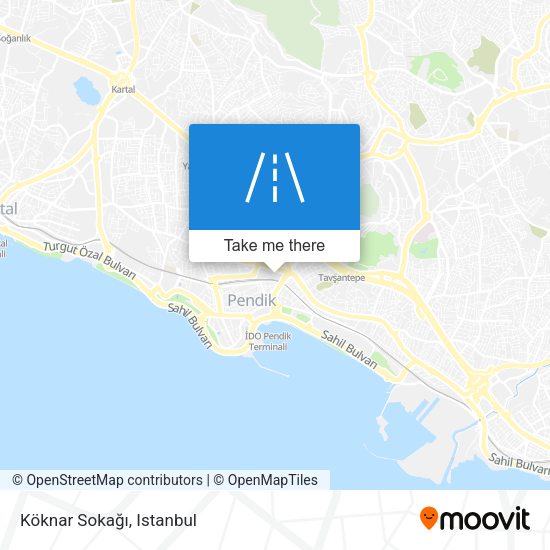 Köknar Sokağı map