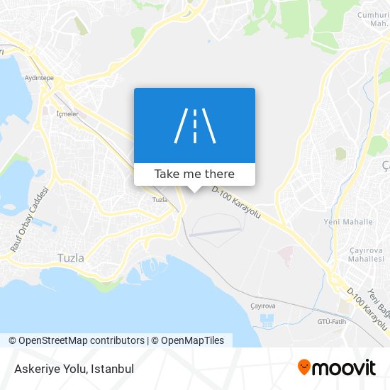 Askeriye Yolu map