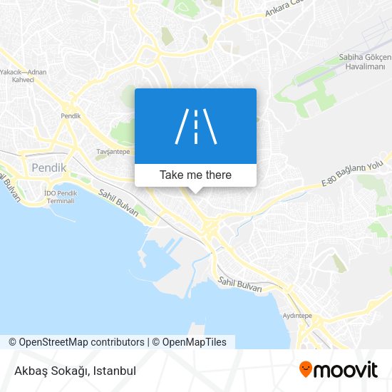 Akbaş Sokağı map