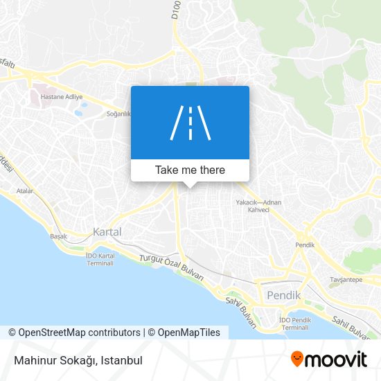 Mahinur Sokağı map
