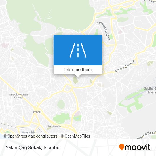 Yakın Çağ Sokak map