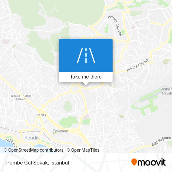 Pembe Gül Sokak map
