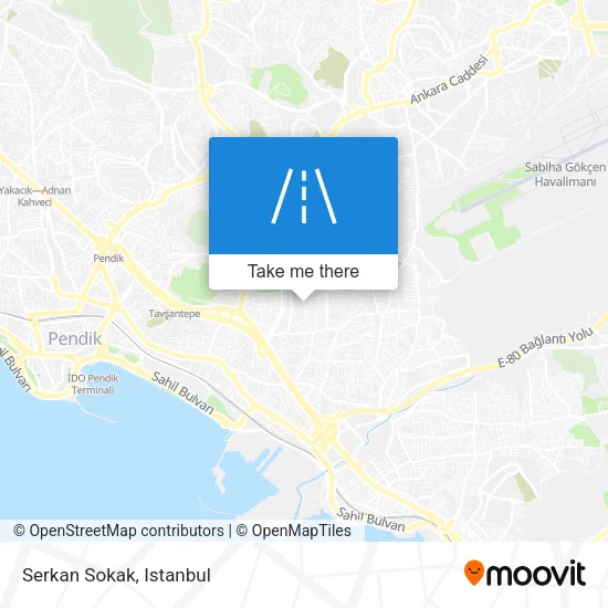 Serkan Sokak map