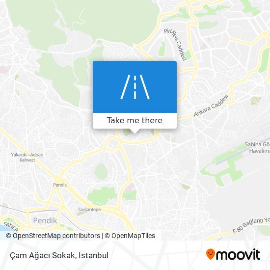 Çam Ağacı Sokak map