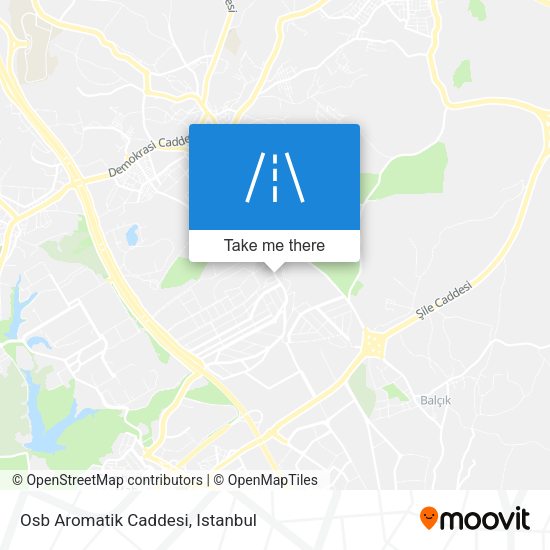 Osb Aromatik Caddesi map