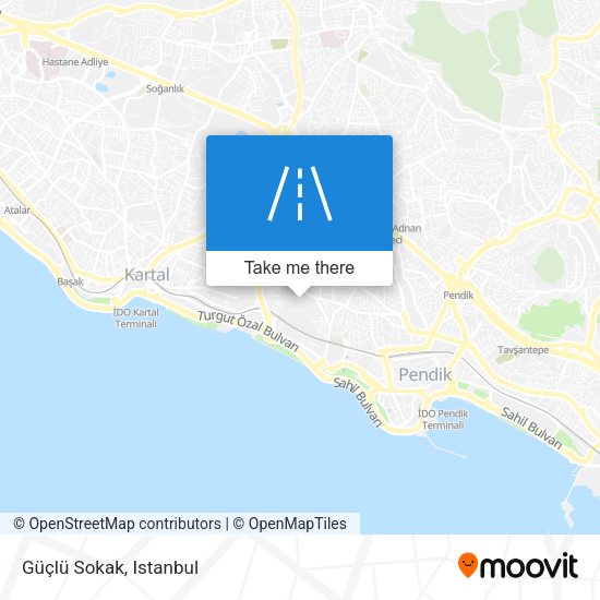 Güçlü Sokak map