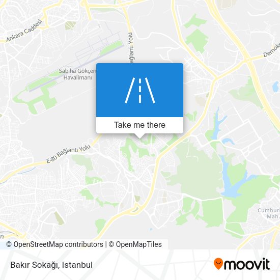 Bakır Sokağı map
