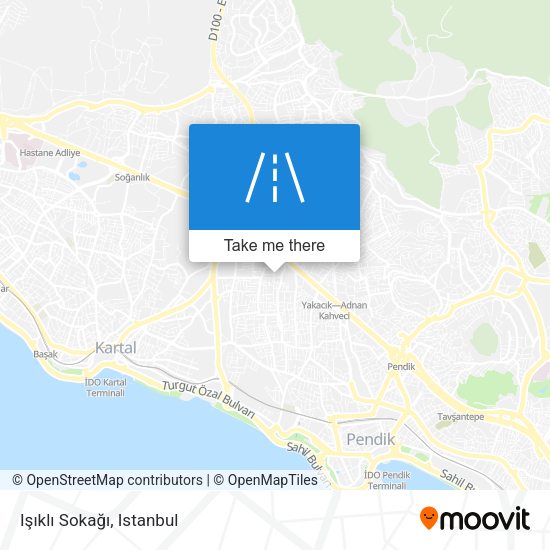 Işıklı Sokağı map