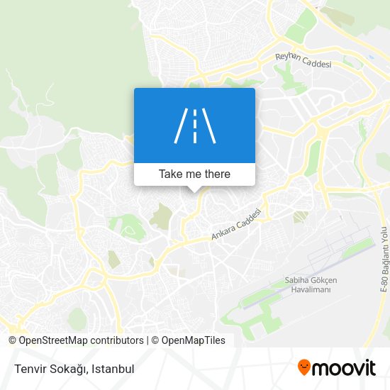 Tenvir Sokağı map