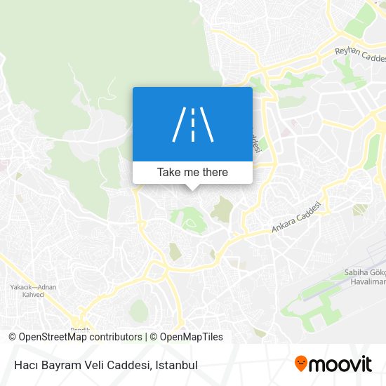 Hacı Bayram Veli Caddesi map