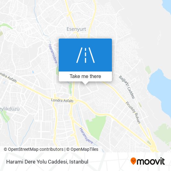 Harami Dere Yolu Caddesi map